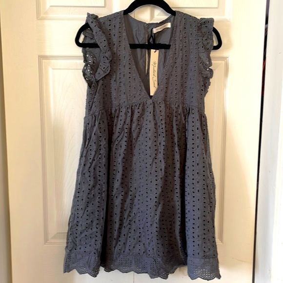 Women's Mustard Seed V-Neck Romper Dress - Picture 1 of 5